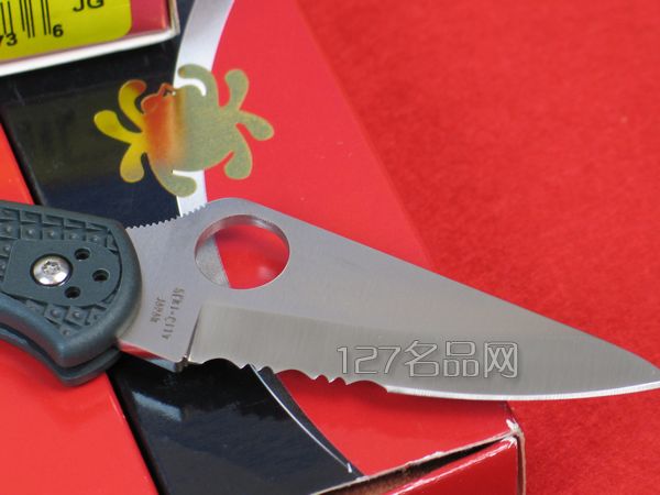 美国蜘蛛SPYDERCO C11PSGRE   127名刀网