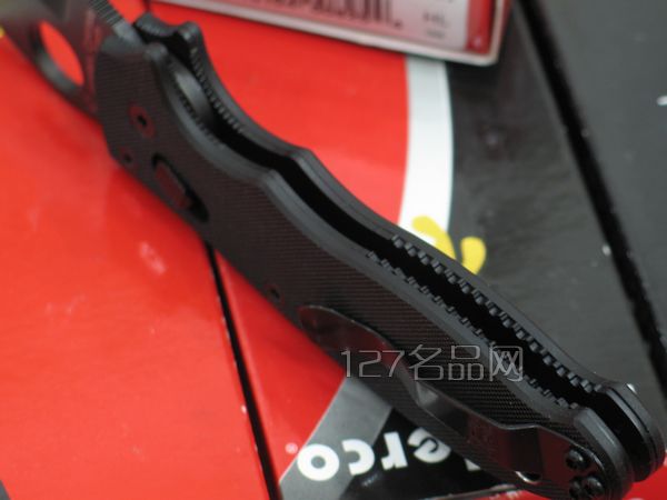 美国蜘蛛SPYDERCO  C101GPBBK2全刃2代折刀  127名刀网