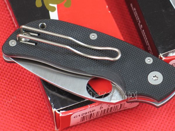 美国蜘蛛SPYDERCO  C129GP猫爪  127名刀网