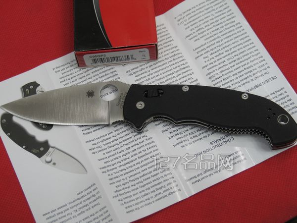 美国蜘蛛SPYDERCO C95GP2代 127名刀网