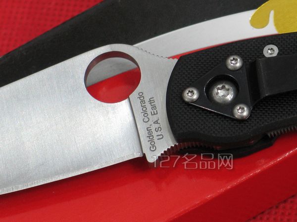美国蜘蛛SPYDERCO C36GPLE左手版折  127名刀网