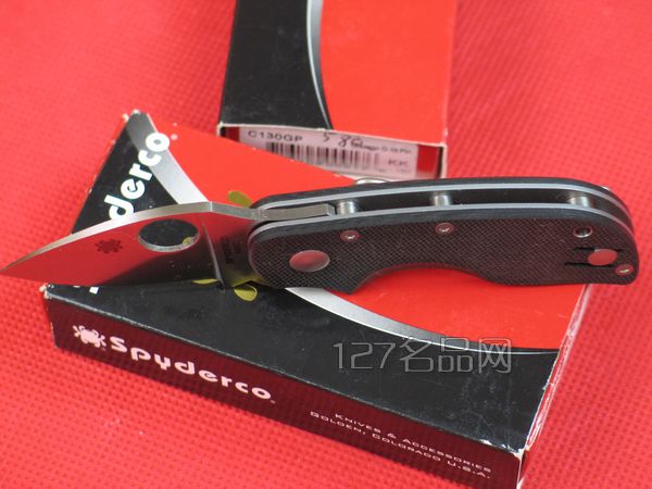 美国蜘蛛SPYDERCO C130GP随身刀  127名刀网