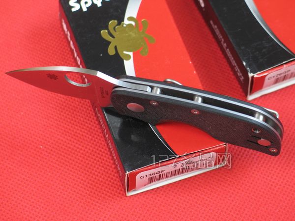 美国蜘蛛SPYDERCO C130GP随身刀  127名刀网
