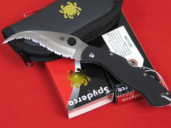 美国蜘蛛SPYDERCO   C12GS邪恶之爪  127名刀网