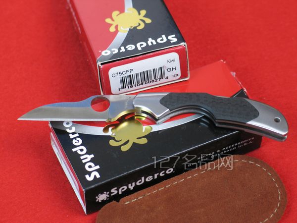 美国蜘蛛SPYDERCO  C75CFP  127名刀网