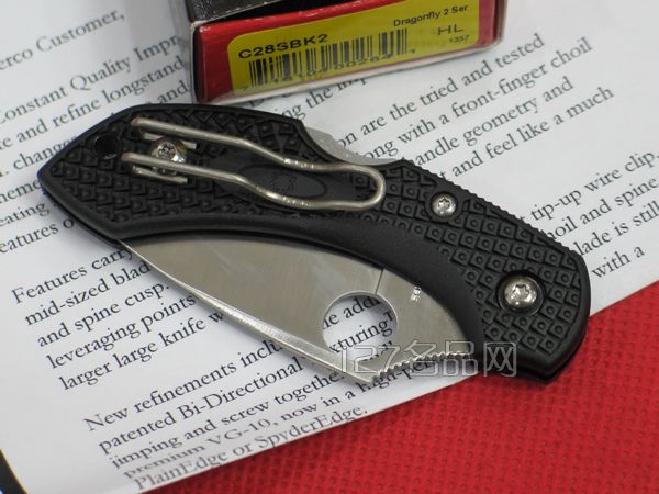 美国蜘蛛SPYDERCO C28SBK2  127名刀网