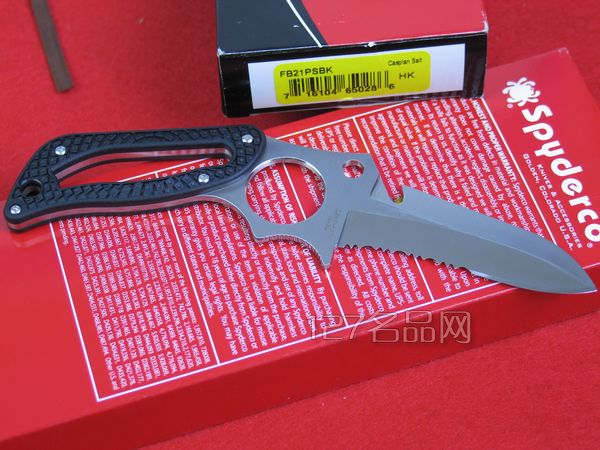  美国蜘蛛SPYDERCO  FB21PSBK   127名刀网