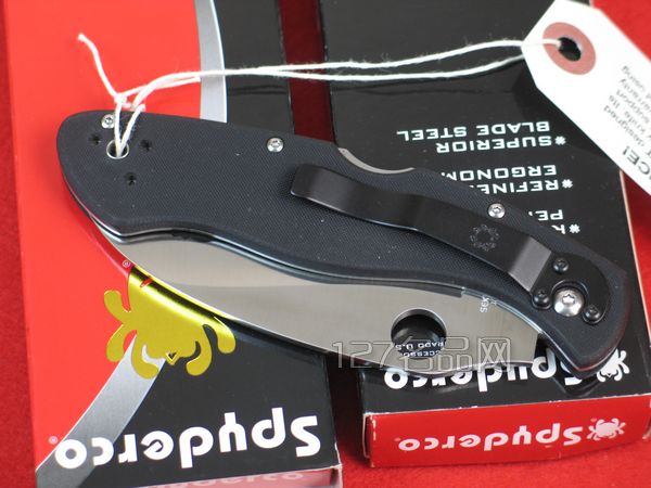 美国蜘蛛SPYDERCO   C12GS邪恶之爪  127名刀网