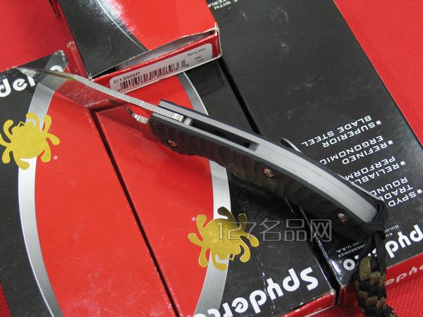 美国蜘蛛SPYDERCO  C135GP  127名刀网
