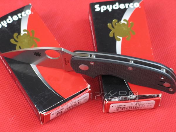 美国蜘蛛SPYDERCO  C129GP猫爪  127名刀网