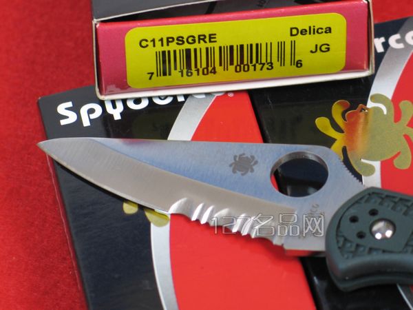 美国蜘蛛SPYDERCO C11PSGRE   127名刀网