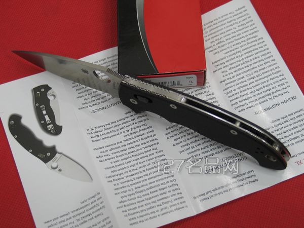 美国蜘蛛SPYDERCO C95GP2代 127名刀网