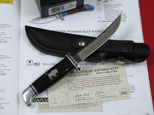 美国巴克手工限量版118BFSLE-B