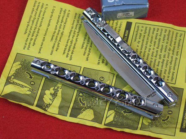 美国冷钢 Cold Steel 24P概念型对开折刀