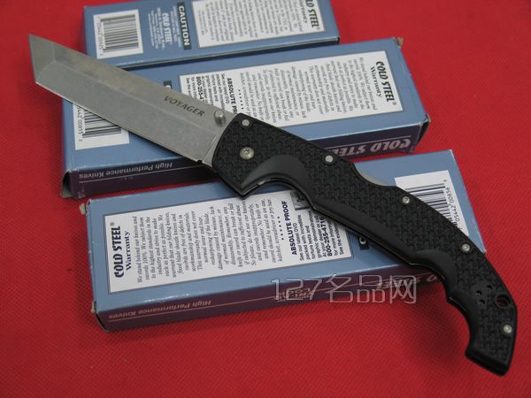 美国冷钢ColdSteel 29TXT T头航海者大型全刃折刀
