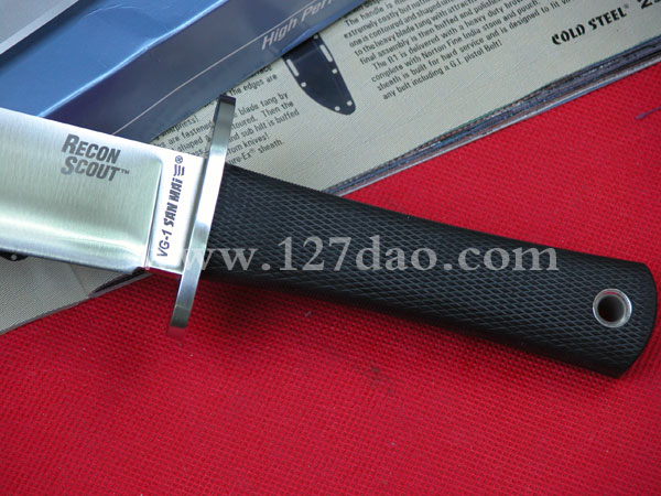 美国冷钢Cold Steel 37S 侦察兵三美钢战术直刀