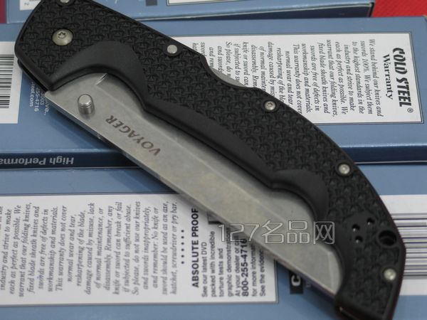 美国冷钢ColdSteel 29TXT T头航海者大型全刃折刀