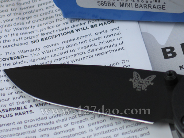 美国蝴蝶Benchmade 585BK