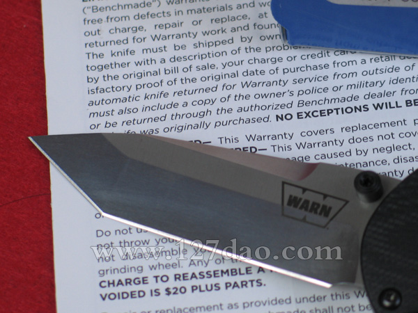 美国蝴蝶Benchmade 587-1助力快开刀