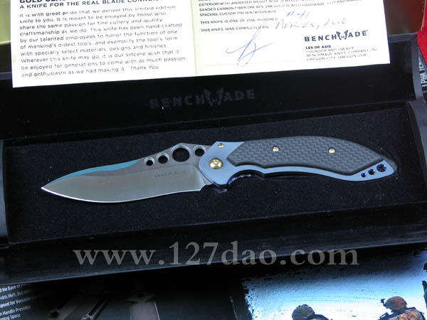 美国蝴蝶Benchmade 前哨635-82限量版
