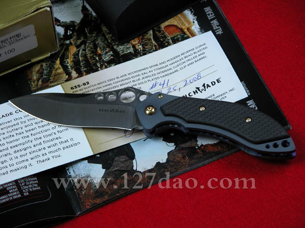 美国蝴蝶Benchmade 前哨635-82限量版