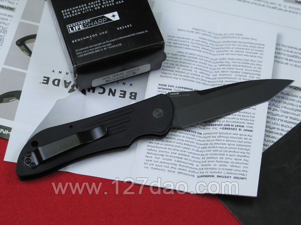 美国蝴蝶Benchmade 9100BK侧跳