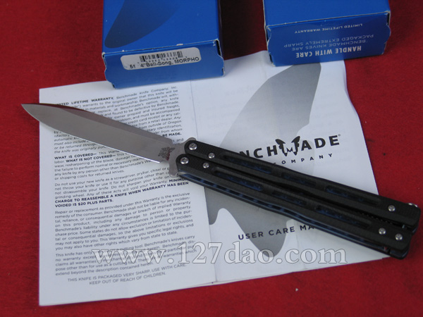 美国蝴蝶Benchmade 51甩刀