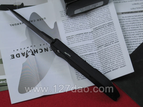 美国蝴蝶Benchmade 9100BK侧跳