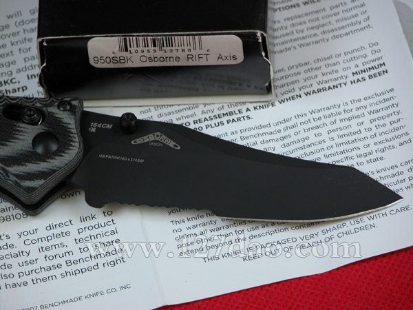 美国蝴蝶Benchmade 950SBK