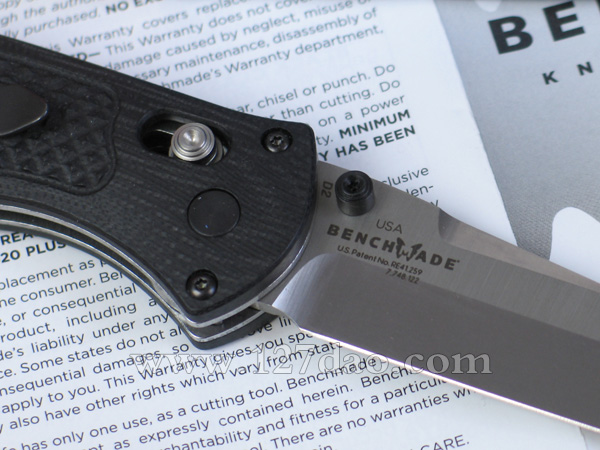 美国蝴蝶Benchmade 587-1助力快开刀