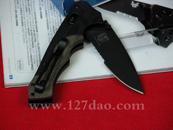 美国蝴蝶Benchmade 615SBK