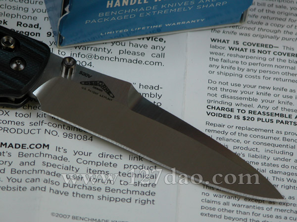 美国蝴蝶Benchmade 930（绅士折刀） 