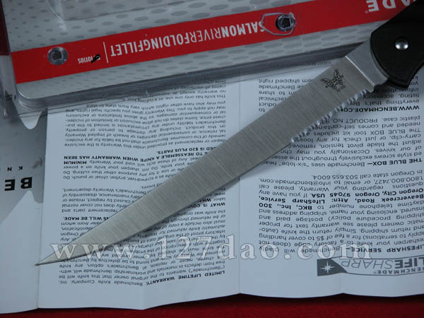美国蝴蝶Benchmade 10110鱼刀