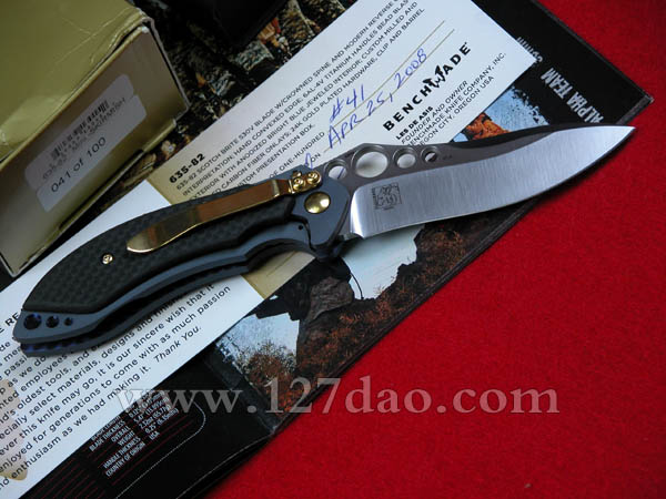 美国蝴蝶Benchmade 前哨635-82限量版