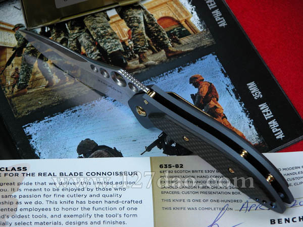 美国蝴蝶Benchmade 前哨635-82限量版