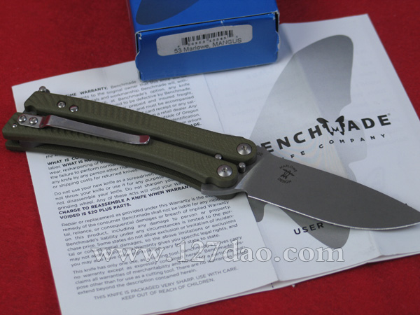 美国蝴蝶Benchmade 53甩刀