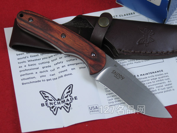 美国蝴蝶Benchmade 201经典直刀