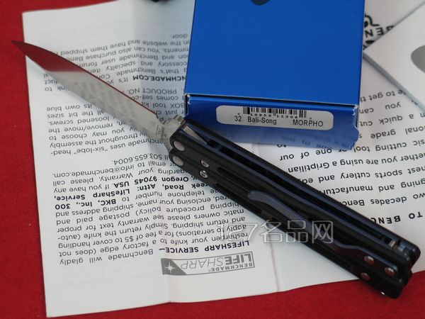 美国蝴蝶Benchmade 32甩刀