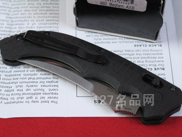 美国蝴蝶Benchmade 860攻击折刀