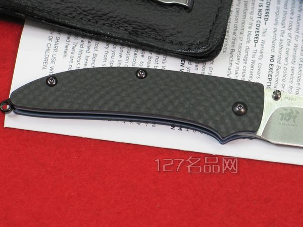 美国蝴蝶Benchmade 480-1碳纤维柄折刀