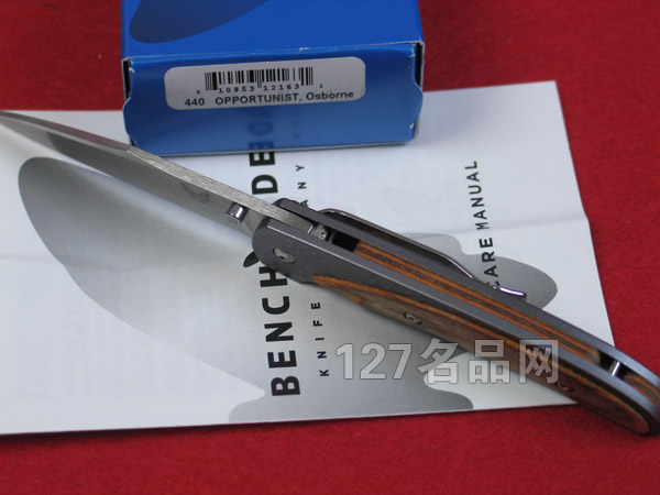 美国蝴蝶Benchmade 440经典折刀