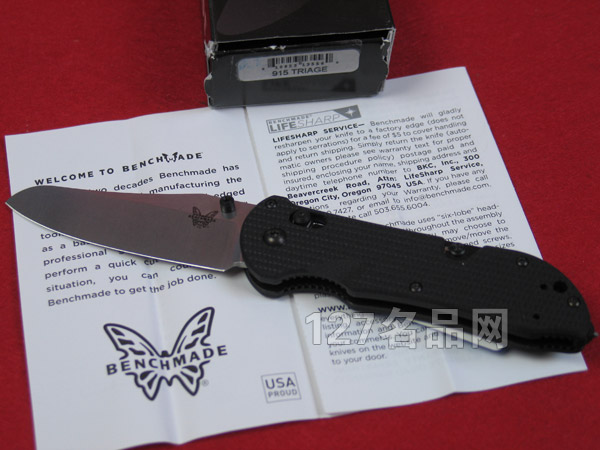 美国蝴蝶Benchmade 915三合一救援刀