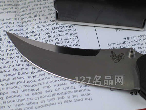 美国蝴蝶Benchmade 860攻击折刀