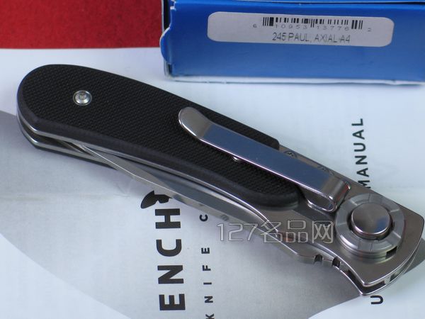 美国蝴蝶Benchmade 245保罗轴锁