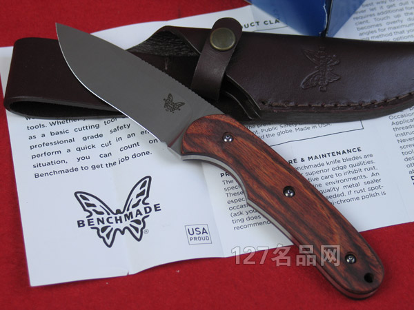 美国蝴蝶Benchmade 201经典直刀