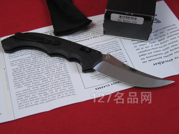 美国蝴蝶Benchmade 860攻击折刀