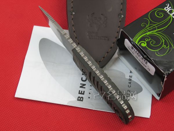 美国蝴蝶Benchmade 15015D2钢小型猎刀