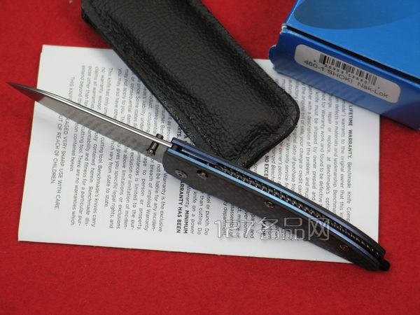 美国蝴蝶Benchmade 480-1碳纤维柄折刀
