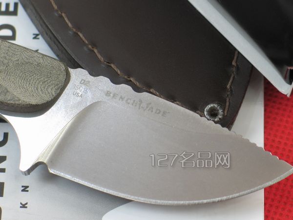 美国蝴蝶Benchmade 15015D2钢小型猎刀