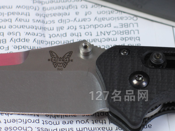 美国蝴蝶Benchmade 860攻击折刀